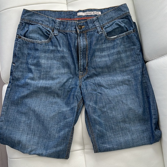 DKNY Vintage Distressed denim jeans 34x32 EUC - Picture 4 of 10